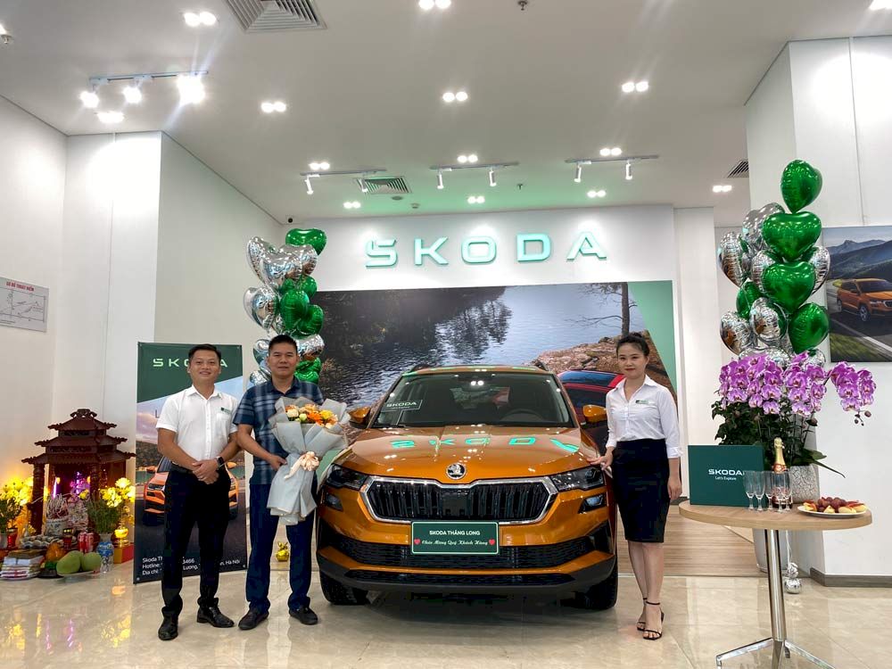 Skoda Thăng Long: Lễ bàn giao xe Skoda Karoq đầu tiên tại Việt Nam
