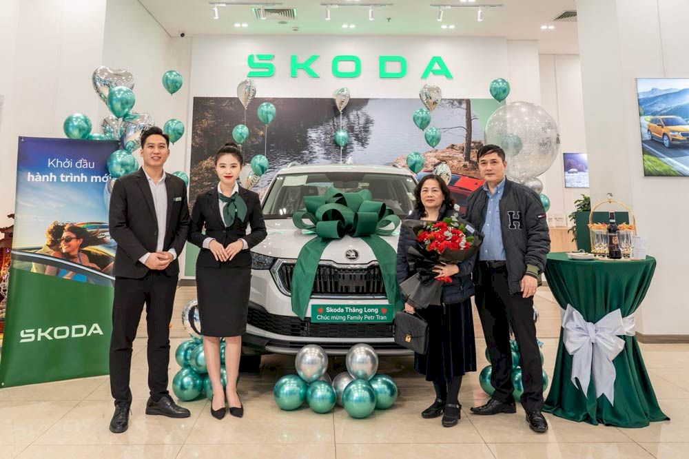 Bàn giao Skoda Kodiaq nhập khẩu Châu Âu về với khách hàng tại Nam Định