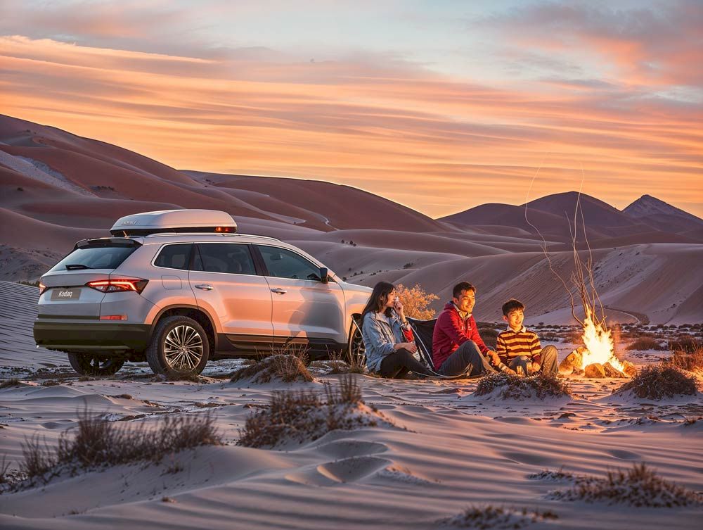 Cùng khám phá những hình ảnh Skoda Kodiaq từ trí tuệ nhân tại AI