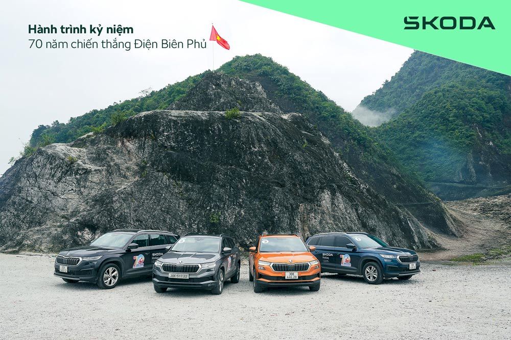 Skoda Thăng Long: Sự kiện Roadshow chào mừng 70 năm chiến thắng Điện Biên Phủ