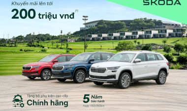 Giá xe Skoda và chương trình khuyến mãi mới nhất tháng 05.2024
