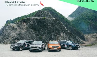 Skoda Thăng Long: Sự kiện Roadshow chào mừng 70 năm chiến thắng Điện Biên Phủ