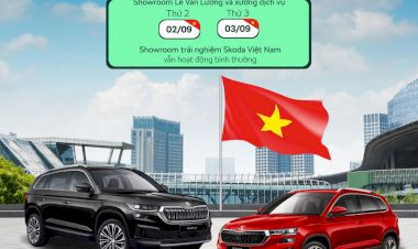 SKODA THĂNG LONG : THÔNG BÁO LỊCH NGHỈ LỄ 2/9