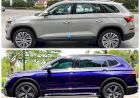 So sánh chất Âu của Skoda Kodiaq và Volkswagen Tiguan