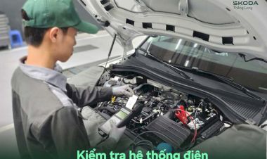 XƯỞNG DỊCH VỤ SKODA THĂNG LONG: KIỂM TRA XE MIỄN PHÍ SAU MƯA BÃO