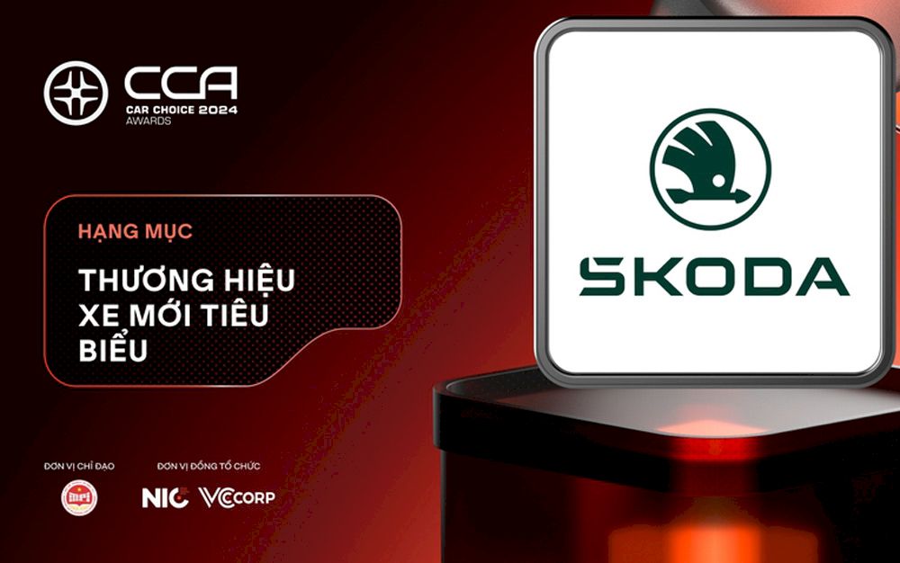 SKODA ĐƯỢC VINH DANH "THƯƠNG HIỆU XE MỚI TIÊU BIỂU" TẠI BETTER CHOICE AWARD 2024