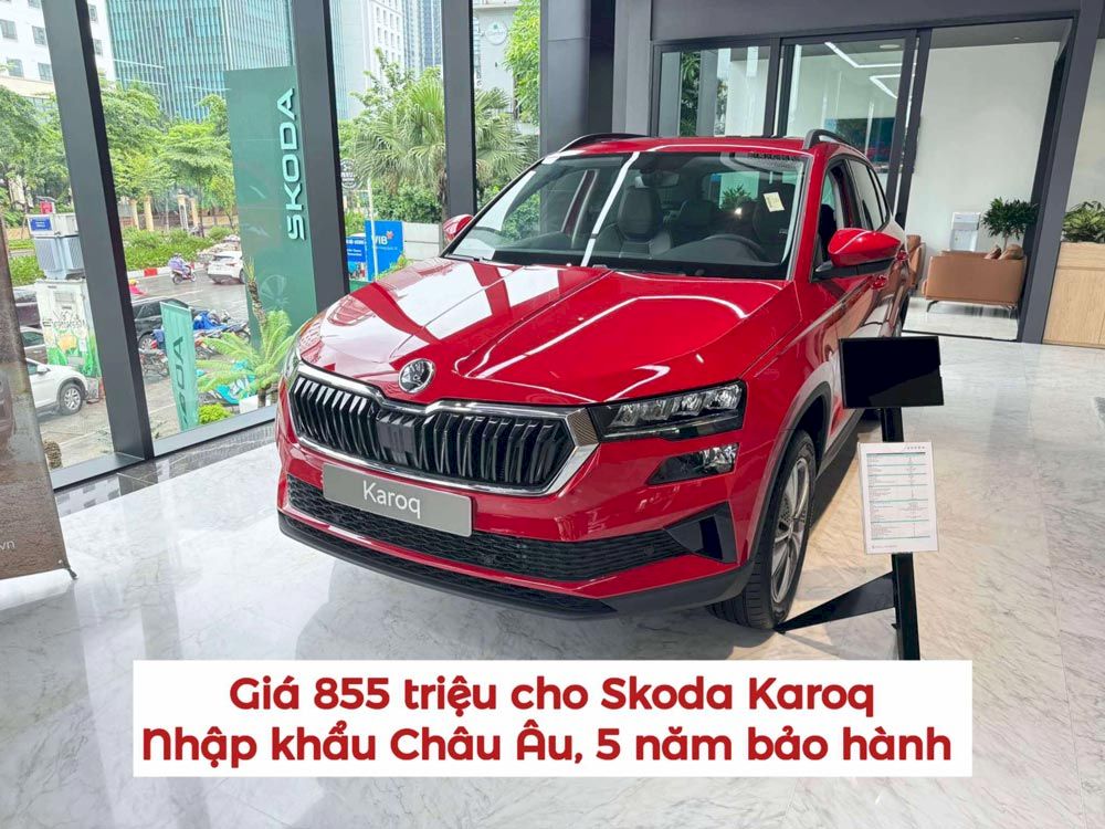 Skoda giảm giá mạnh cho Karoq còn 855 triệu, Kodiaq còn hơn 1 tỷ
