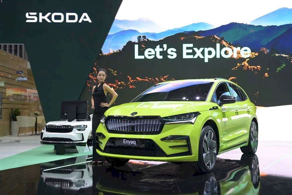 SKODA ENYAQ 2025: SUV ĐIỆN ĐỘT PHÁ CỦA THƯƠNG HIỆU SKODA TẠI VMS 2024