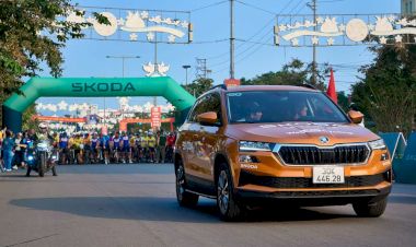 Giải đua xe đạp tại TP Hoà Bình ghi dấu ấn cảm xúc cùng Skoda Việt Nam