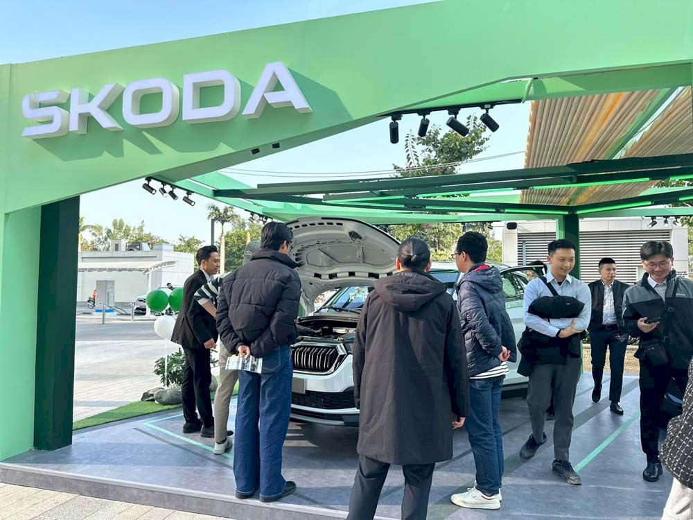 Trải nghiệm xe Skoda tại Lotte Mall West Lake Hà Nội | Skoda Thăng Long