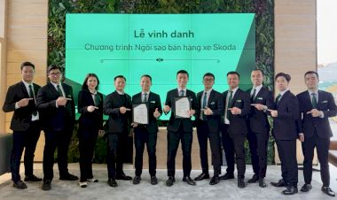 Ngôi Sao Bán Hàng Xuất Sắc Nhất - Vinh danh những chiến binh xuất sắc của Skoda Thăng Long