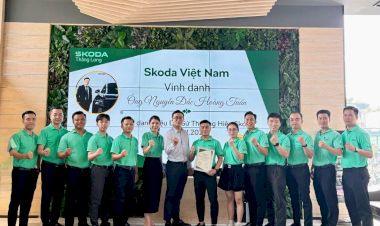 Skoda Thăng Long : Lễ Vinh Danh Đại Sứ Thương Hiệu Skoda Quý II-2025
