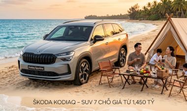 Giá xe Skoda Kodiaq tháng 6/2026: SUV 7 chỗ Châu Âu từ 1,450 tỷ đồng